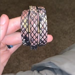 Snakeskin bracelet